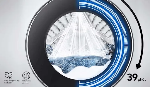 Làm sạch vượt trội, giữ vải bền đẹp nhờ công nghệ Eco Bubble